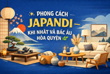 ✨ PHONG CÁCH JAPANDI – KHI NHẬT VÀ BẮC ÂU HÒA QUYỆN 🌿