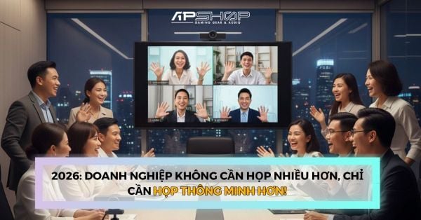 2026: Doanh nghiệp không cần họp nhiều hơn, chỉ cần họp thông minh hơn!