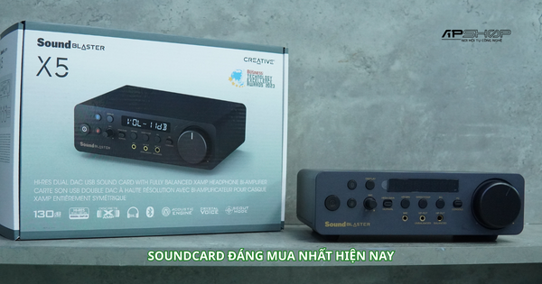 Soundcard Đáng Mua Nhất Hiện Nay: Top Lựa Chọn Từ Creative | APSHOP