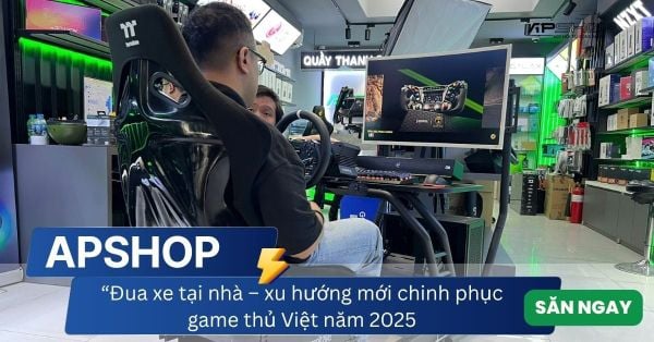 Vì sao dân công nghệ, dân game lại mê vô lăng giả lập đến vậy?