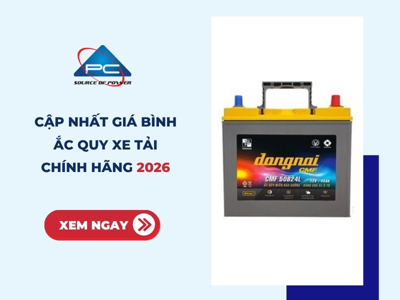 Ắc quy xe tải