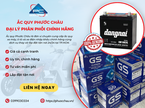 ắc quy globe 12v phước châu