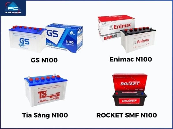 ắc quy nước 12V 100Ah