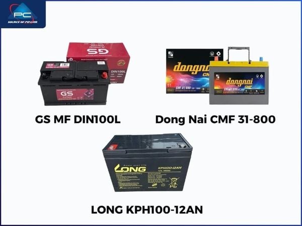 ắc quy khô 12V 100Ah
