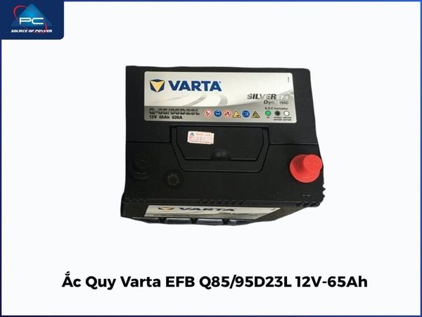 ắc quy varta EFB Q85/95D23L 12V-65Ah