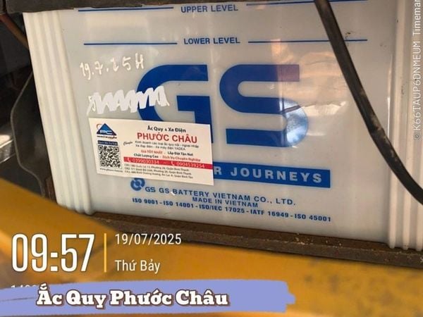 thay ắc quy oto tại nhà