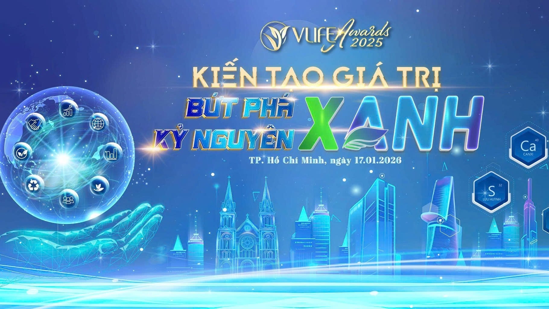 Cùng nhìn lại những khoảnh khắc đáng nhớ tại VLIFE AWARDS 2025 – “Kiến Tạo Giá Trị, Bứt Phá Kỷ Nguyên Xanh”