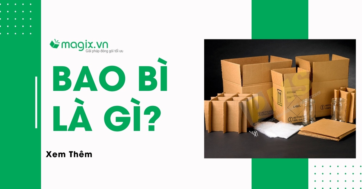 Bao bì là gì? Chức năng, phân loại và vai trò quan trọng
