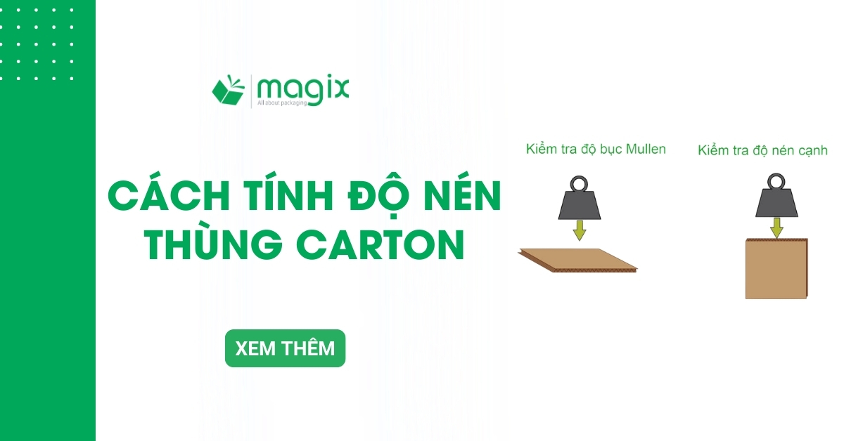 Cách tính độ nén thùng carton và công thức chuẩn