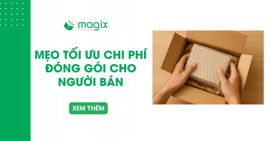 Mẹo tối ưu chi phí đóng gói để tiết kiệm cho người gửi hàng