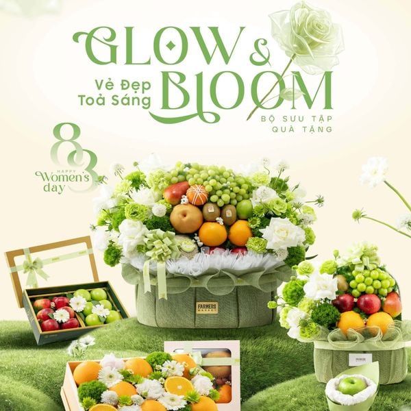 GLOW & BLOOM – Quà 8/3 Thanh Lịch Tôn Vinh Vẻ Đẹp Toả Sáng Của Phụ Nữ