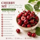 Cherry Mỹ Có Gì Đặc Biệt? 10 Lý Do Khiến Loại Trái Cây Này Được Yêu Thích Mỗi Mùa Hè