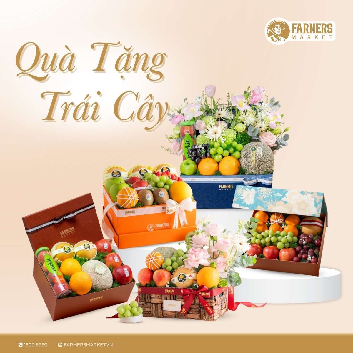 Top giỏ trái cây làm quà tặng sang trọng, tinh tế và dễ ghi điểm