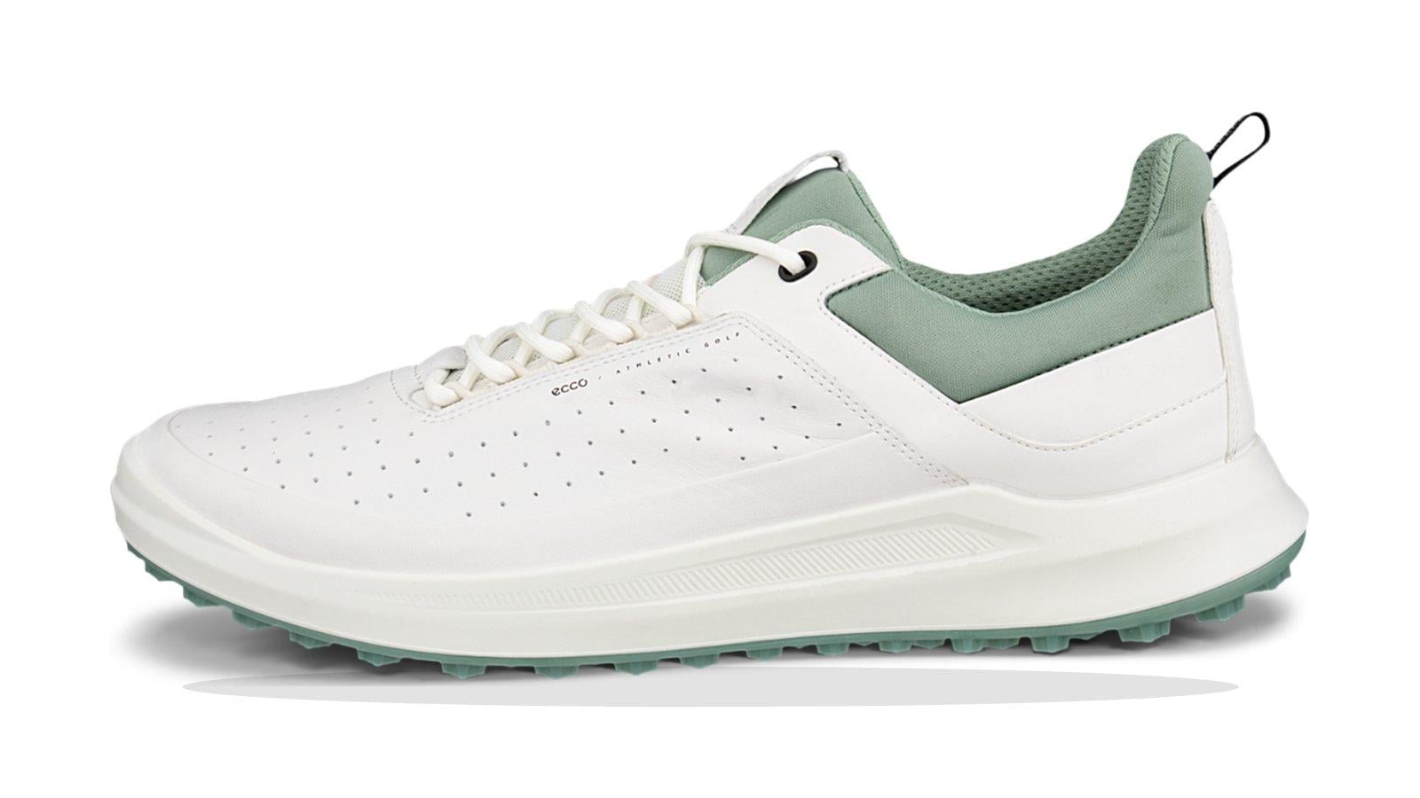 Giày golf ECCO Golf Core dây buộc màu trắng phối xanh