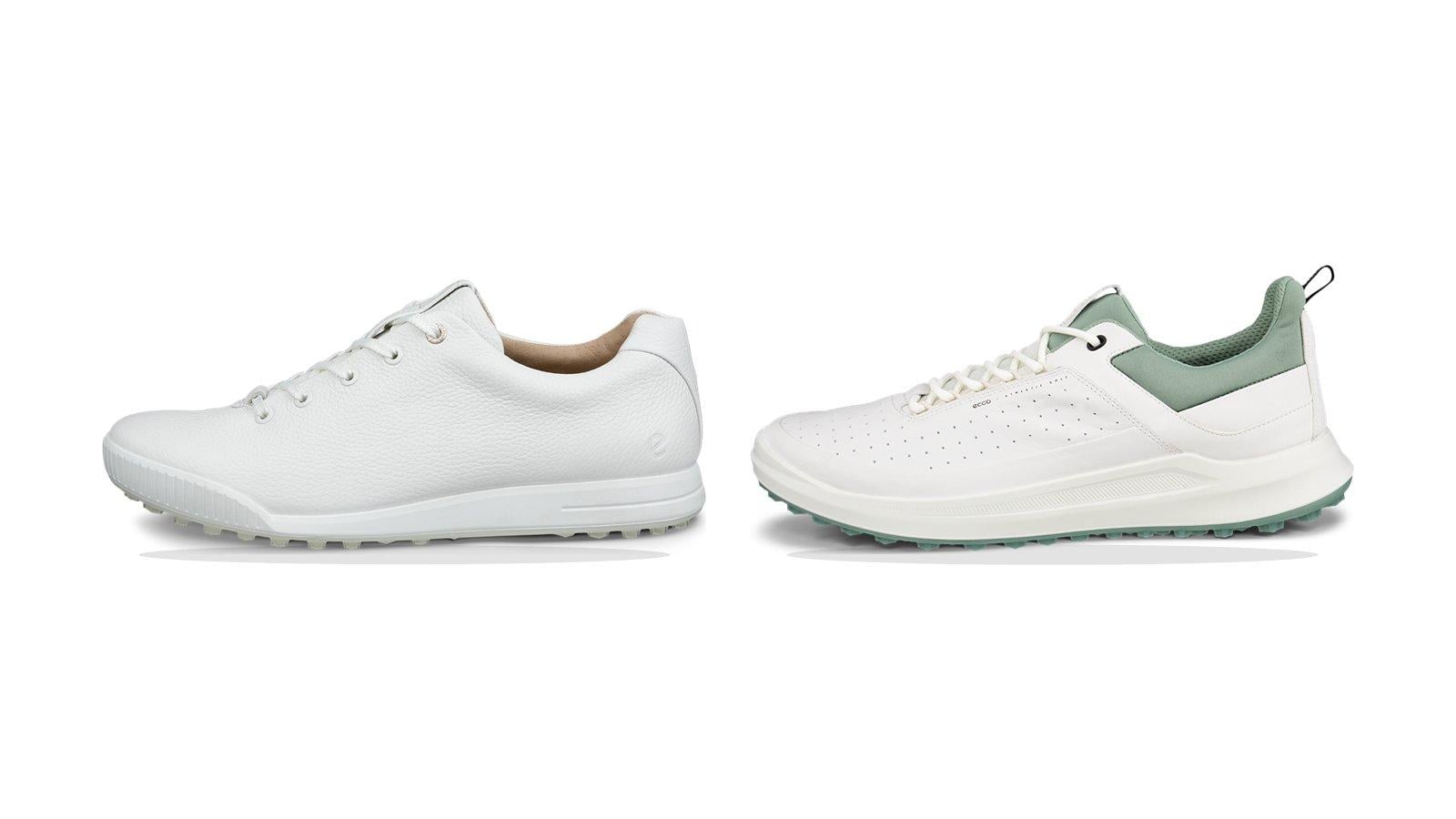 Hai mẫu giày golf ECCO Golf Street Retro và Golf Core phong cách sneaker