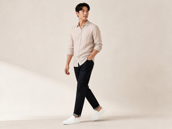 Giày lười phong cách smart casual