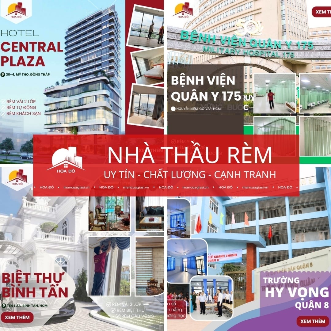 Hoa Đô - Nhà Thầu Chuyên Thi Công Các Loại Rèm Công Trình