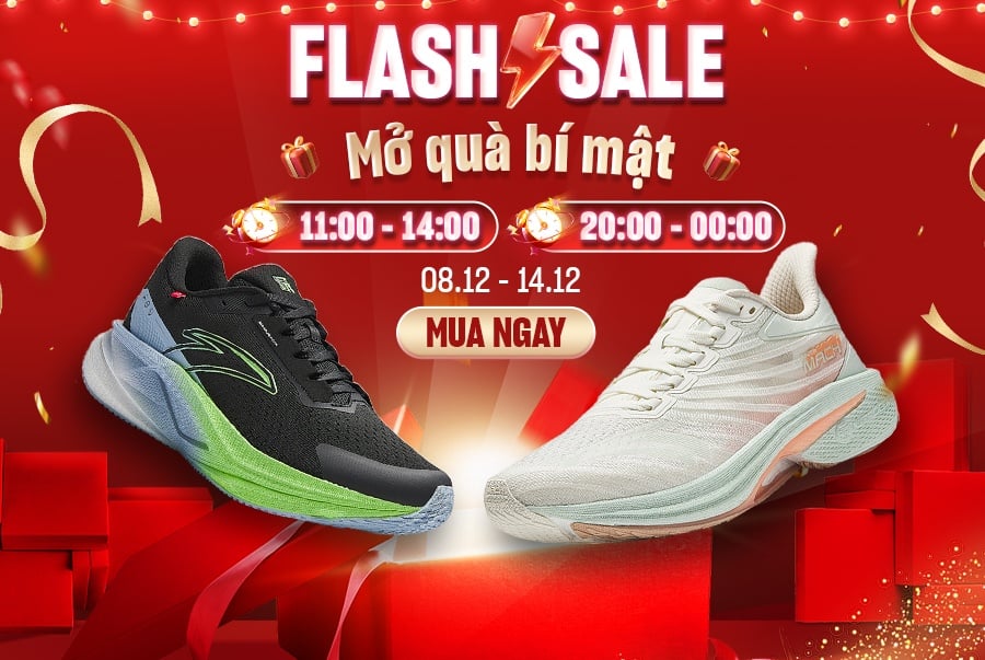 ANTA Việt Nam Sale Lớn Cuối Năm – Giảm Tới 65% Giày Thể Thao
