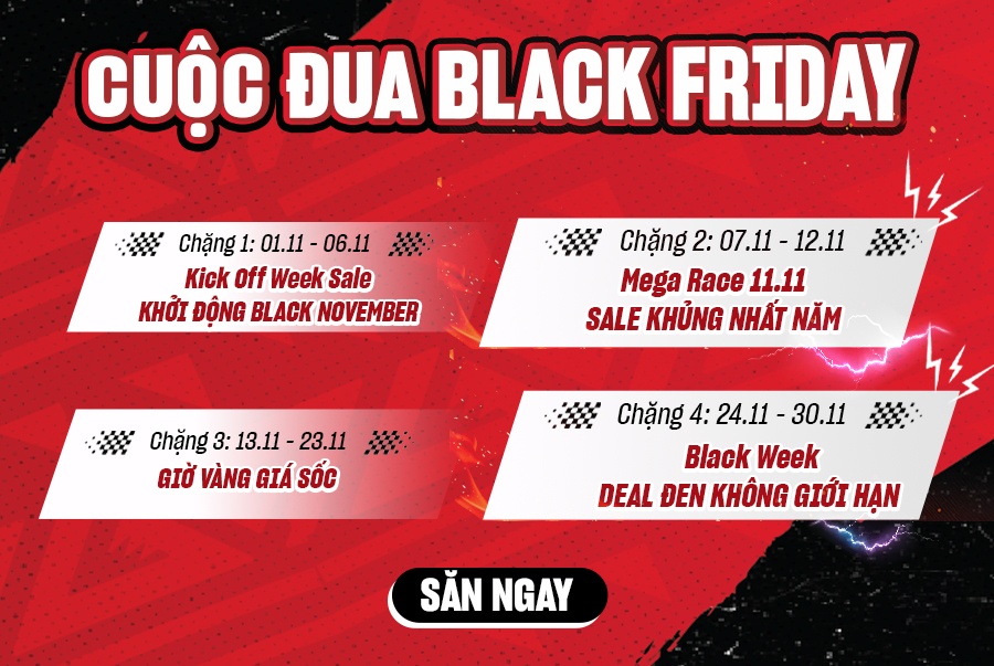 ANTA BLACK MONTH 2025 – SĂN SALE KHỦNG LÊN ĐẾN 70%