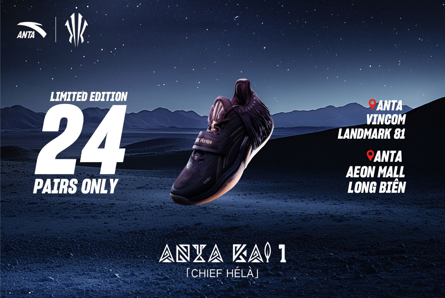 CƠ HỘI SỞ HỮU LIMITED KAI 1 CHIEF HÉLÀ CROWN JEWEL 24 ĐÔI DUY NHẤT TẠI VIỆT NAM