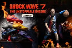 Shockwave 7 - Giày Bóng Rổ ANTA Bám Sân, Êm, Ổn Định Cho Mọi Trận Đấu