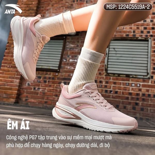 Giày Chạy Thể Thao Nữ PG7 ANTA (G147) 1224C5519A-2
