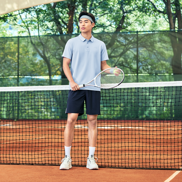 Áo polo thể thao kết hợp quần short
