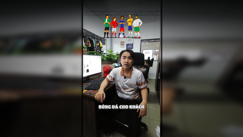 CLIP THIẾT KẾ ÁO BÓNG ĐÁ CHO TEAM