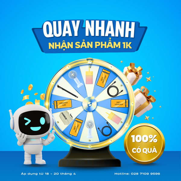 Quay nhanh - Nhận ngay sản phẩm với giá 1K