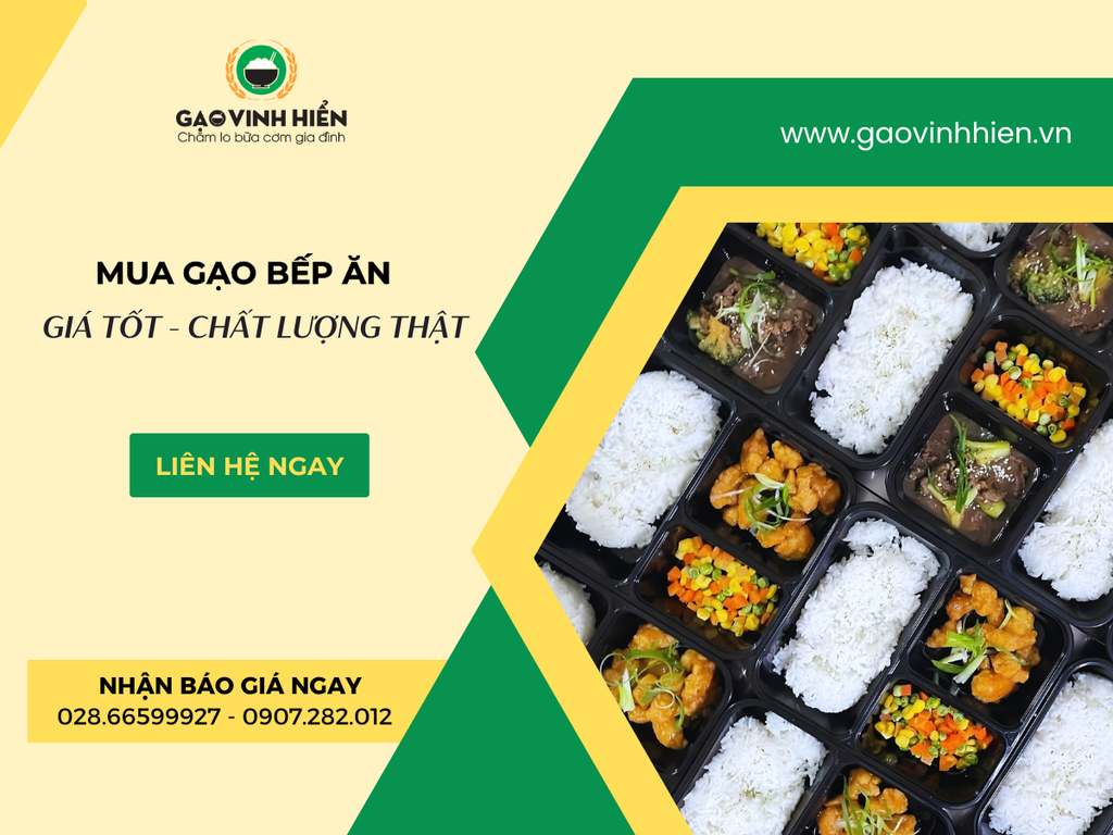 Chọn Gạo Cho Bếp Ăn Công Nghiệp - Bí Quyết Nào Để Duy Trì Được Hàng Nghìn Suất Ăn Mỗi Ngày