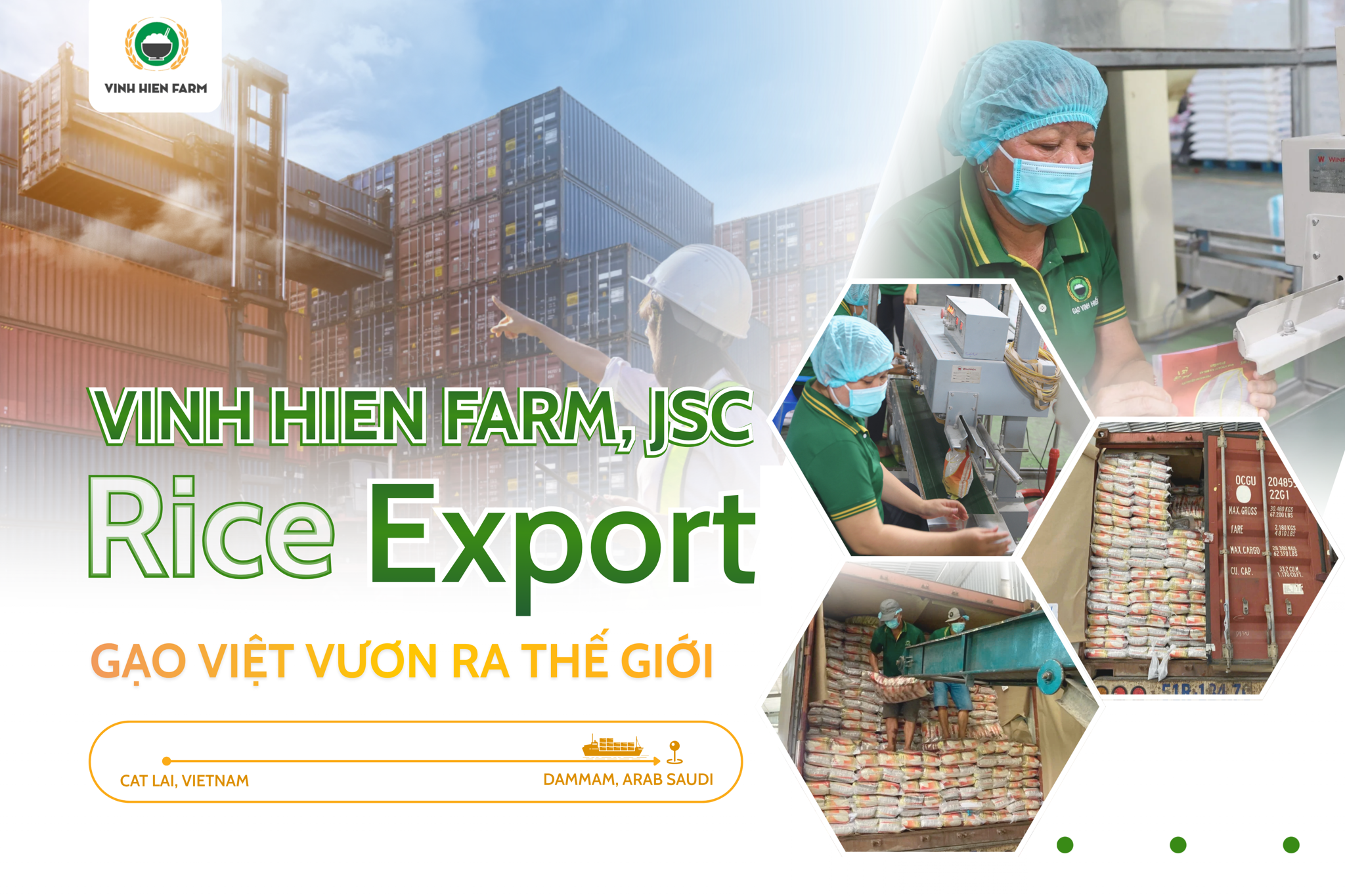 Vinh Hiển Farm, JSC - Chinh Phục Thị Trường Arab Saudi