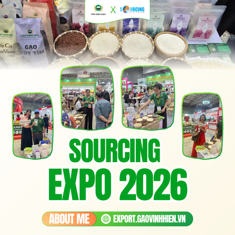 VINH HIEN FARM Mở Rộng Kết Nối, Nâng Tầm Gạo Việt Tại Viet Nam International Sourcing Expo 2026