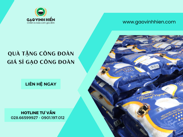 Quà Tặng Công Đoàn Dịp Tết - Giá Sỉ Gạo Công Đoàn