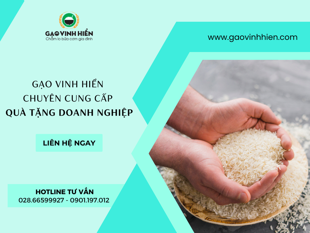 Gạo Vinh Hiển Chuyên Cung Cấp Quà Tặng Doanh Nghiệp