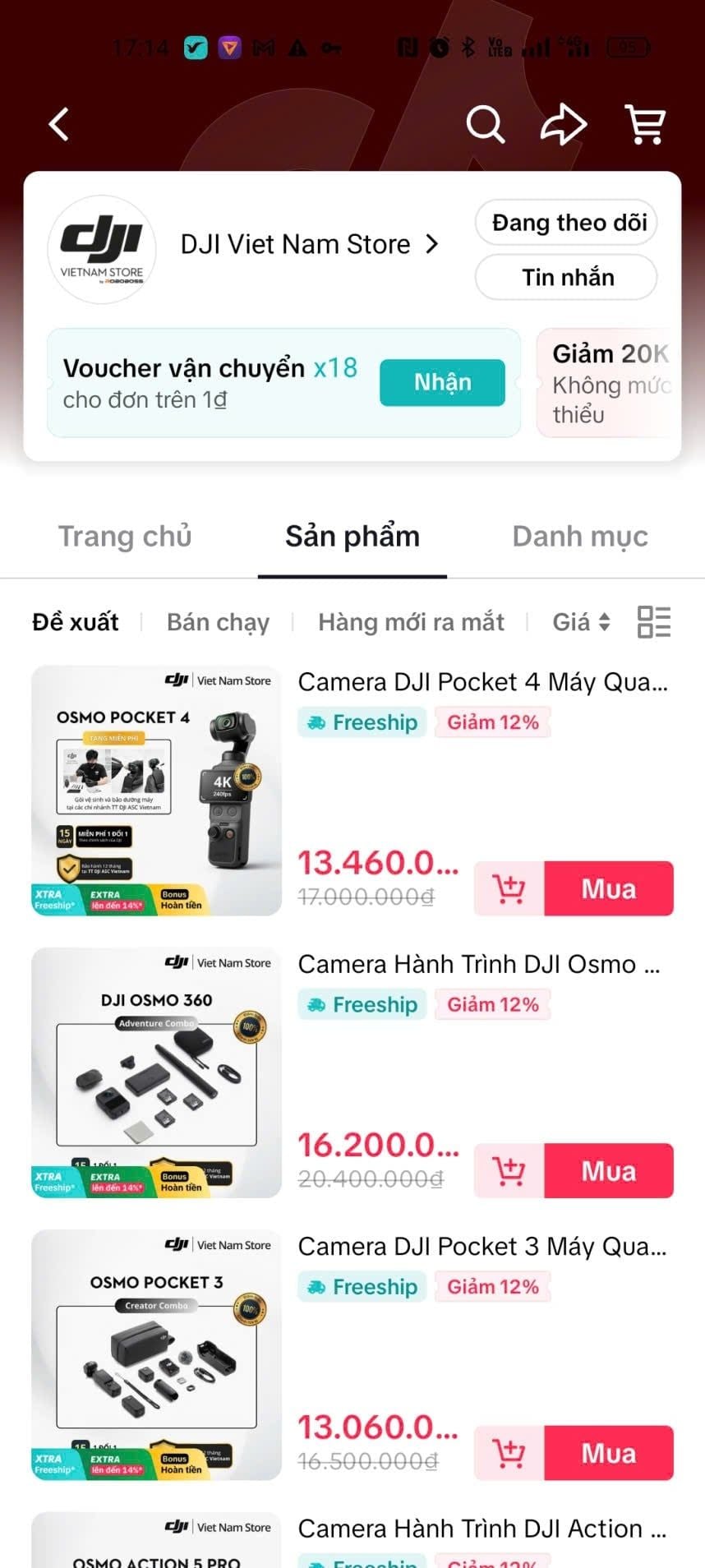 dji vietnam store