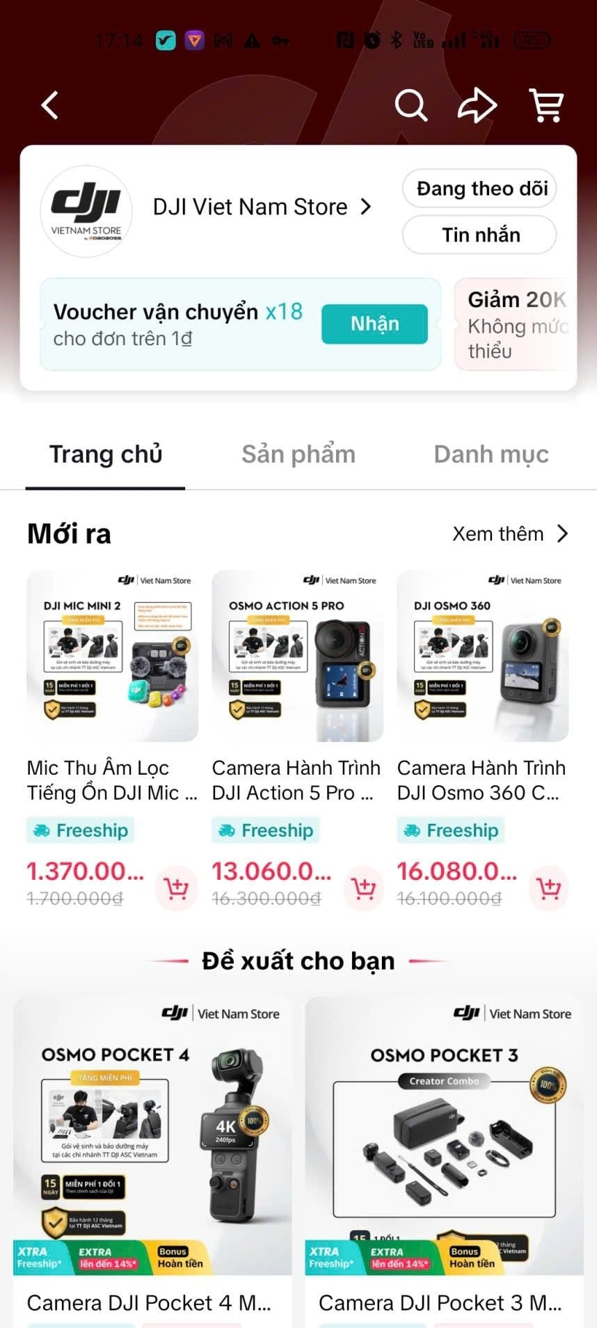 dji vietnam store