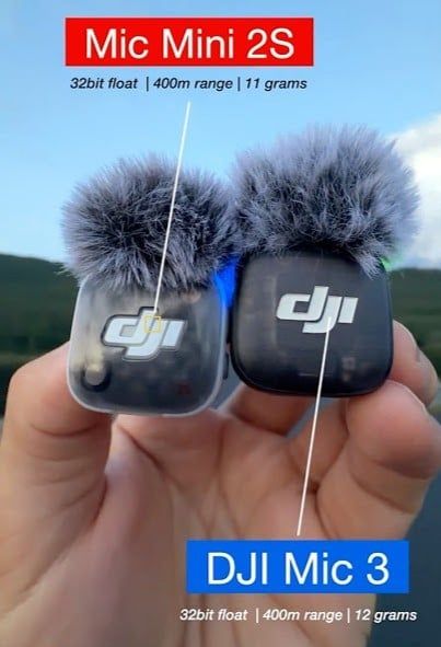 mic mini 2S vs mic 3