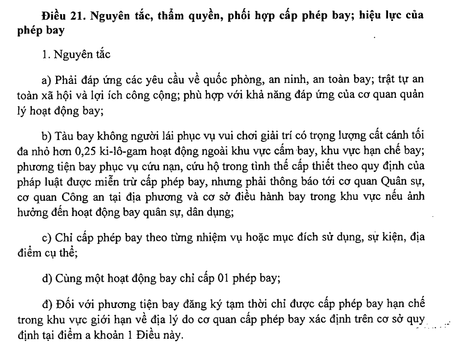 Giấy phép bay