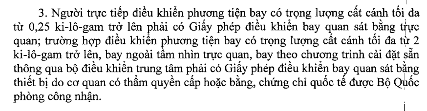 Giấy phép bay