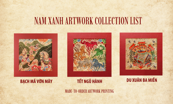 Nam Xanh Artwork Collection List