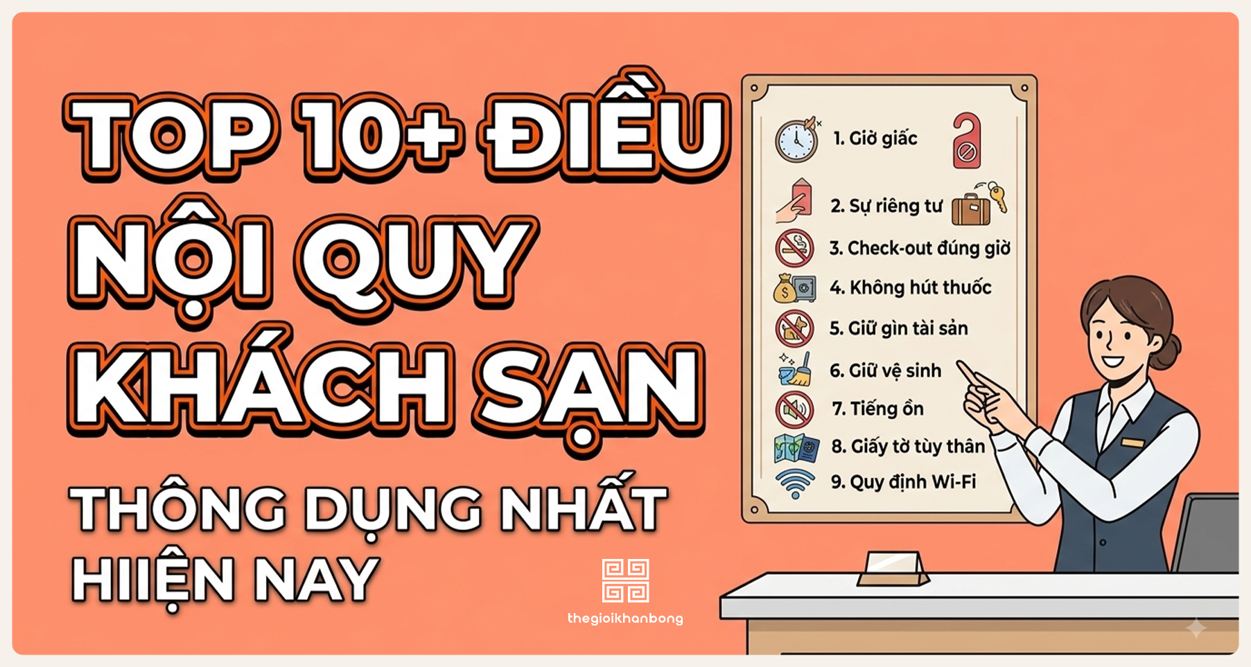Top 10+ điều nội quy khách sạn thông dụng nhất hiện nay