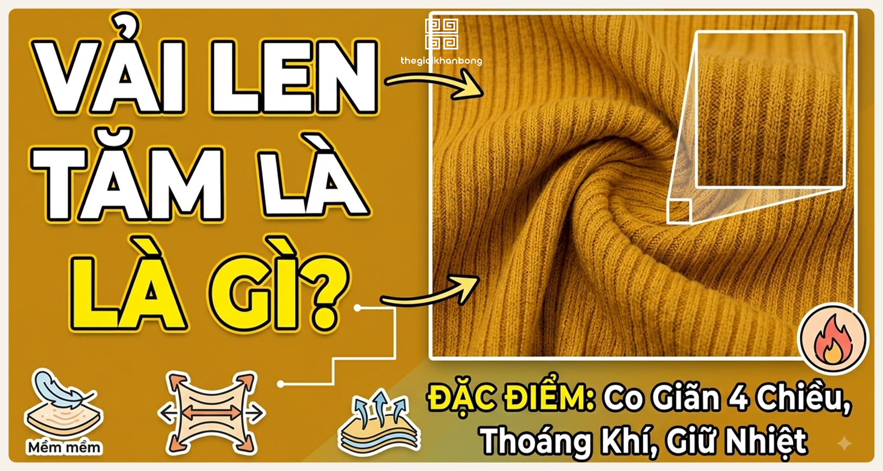 Vải len tăm là gì? Ưu nhược điểm, bảng giá và ứng dụng