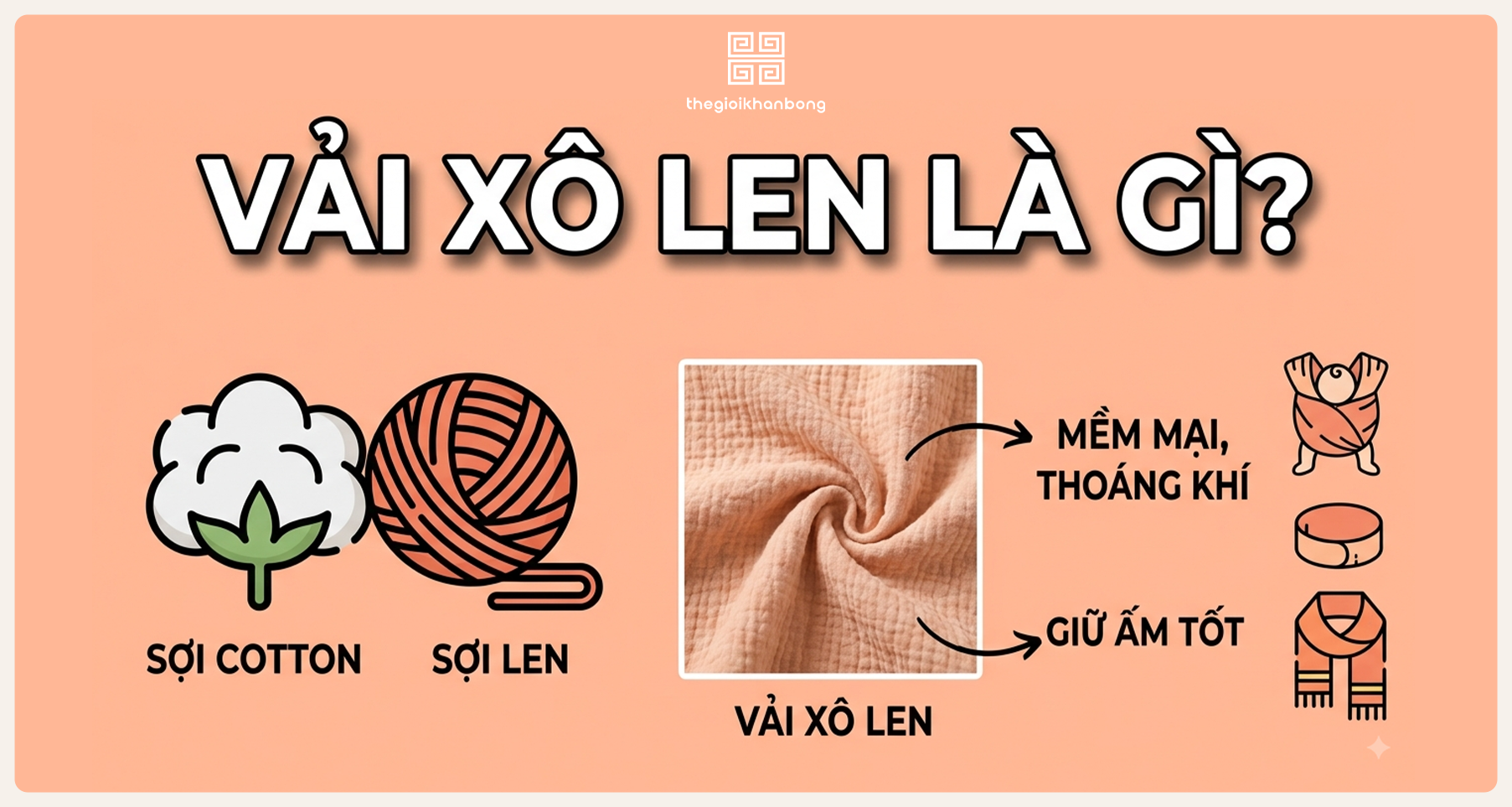 Vải xô len là gì? Ưu nhược điểm, bảng giá và ứng dụng