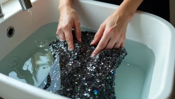 vải sequin