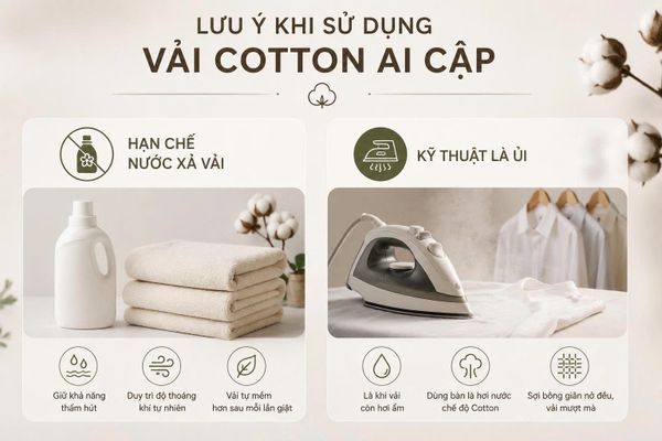 vải cotton Ai Cập