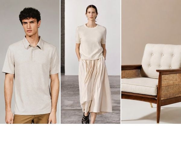 vải polyester pha viscose