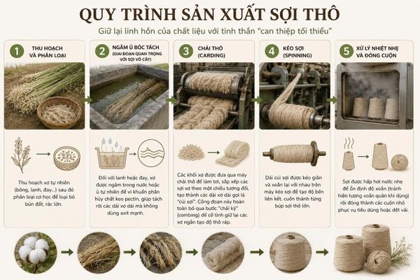 sợi thô
