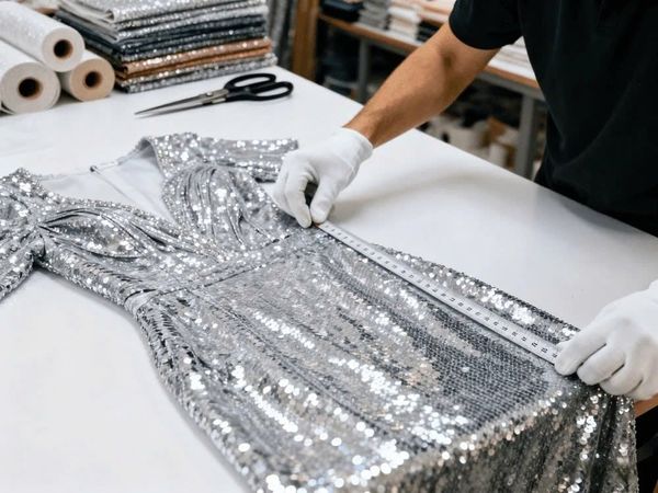 vải sequin
