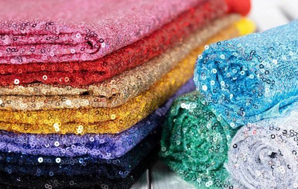 vải sequin