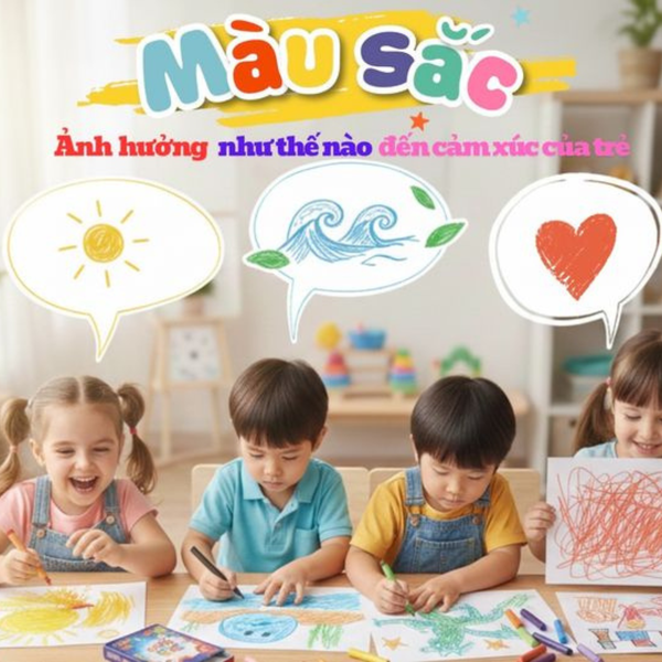 Màu sắc tác động thế nào đến cảm xúc của trẻ? | Star Kids